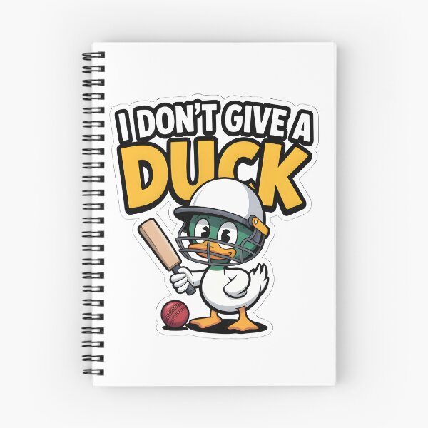 Item preview, Funny Cricket Duck Sticker – “I Don’t Give a Duck” Meme Design | Cricket Humor Sticker for Fans designed and sold by TheCreatorKit.