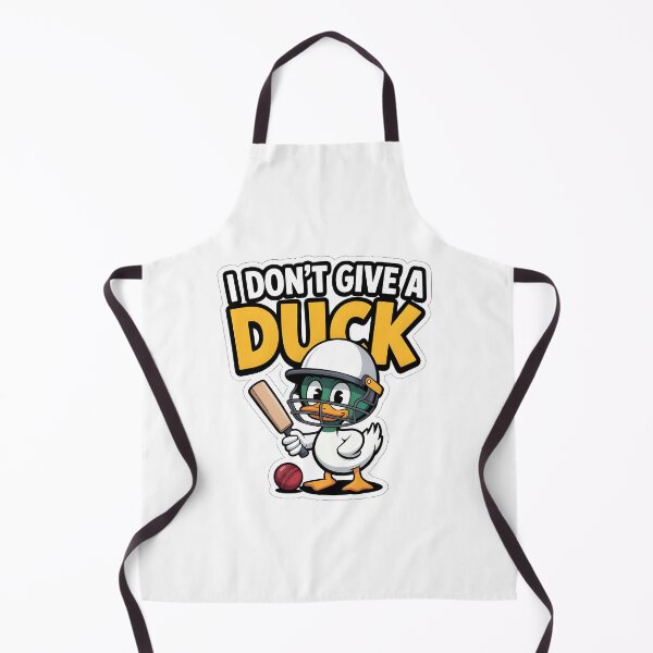 Item preview, Funny Cricket Duck Sticker – “I Don’t Give a Duck” Meme Design | Cricket Humor Sticker for Fans designed and sold by TheCreatorKit.