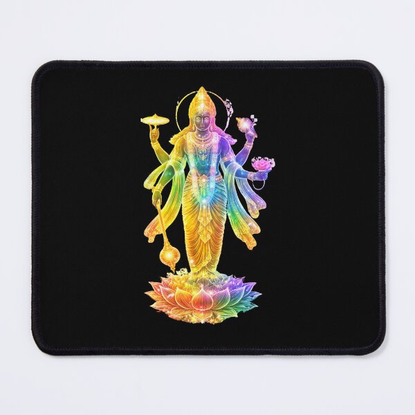 Item preview, Vishnu Rainbow Chakra Design designed and sold by ShirtsOfDeath.