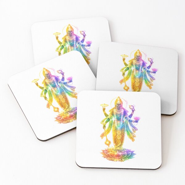 Item preview, Vishnu Rainbow Chakra Design designed and sold by ShirtsOfDeath.