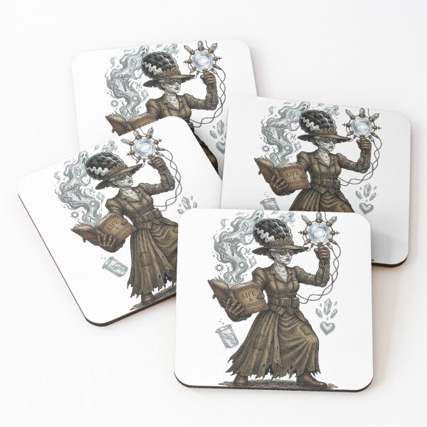 Item preview, Bride of  Frankenstein Movie Book Lovers Dark Science designed and sold by sahbender.