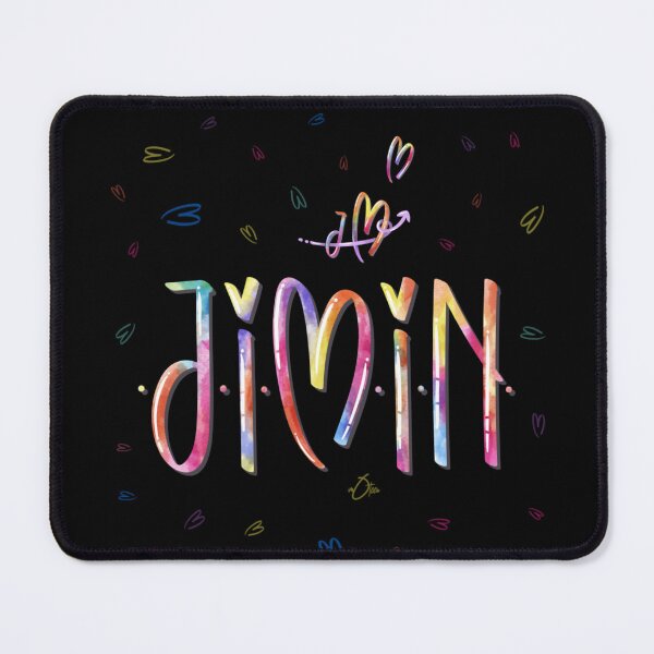 Item preview, BTS Jimin-colourful pop designed and sold by moteesshop.