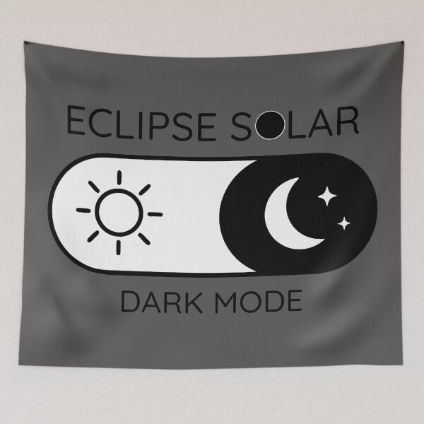 Item preview, Solar Eclipse Dark Mode Spain 2026 - Minimalist Design Dark Mode Astronomy designed and sold by charlypicazo.