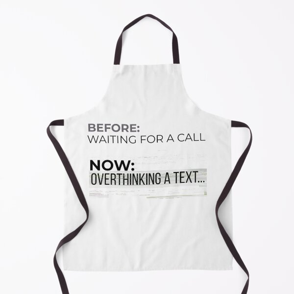 Item preview, Overthinking a Text – Modern Dating Retro Humor Design designed and sold by TeeAauthenticF.