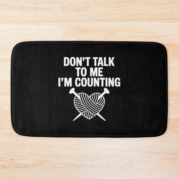 Item preview, Don't talk to me, I'm counting designed and sold by jkrphoto.