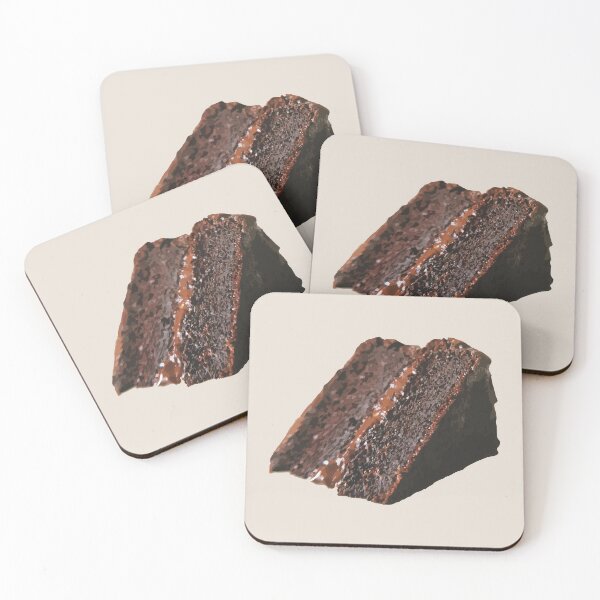 Item preview, Rich Chocolate Cake Slice with Frosting designed and sold by Arturo Daniel Garcia Palomo.