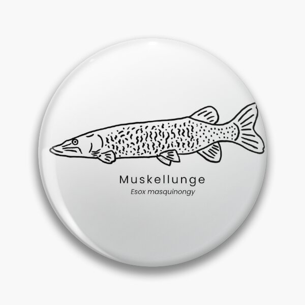 Item preview, Musky designed and sold by The Freshwater Naturalist.