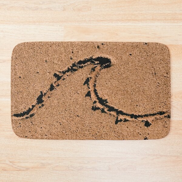 Item preview, Minimal Wave Drawing Etched in Sand designed and sold by Arturo Daniel Garcia Palomo.