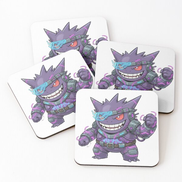 Item preview, Cyberpunk Neon Ghost Monster Creature designed and sold by Momentum-Store.