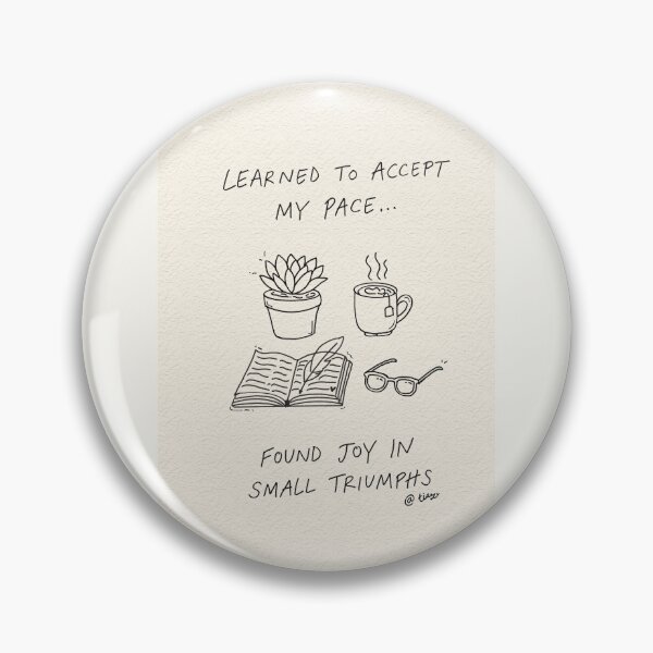 Item preview, Joy in Small Triumphs - Minimalist Self-Care Line Art designed and sold by spotia.