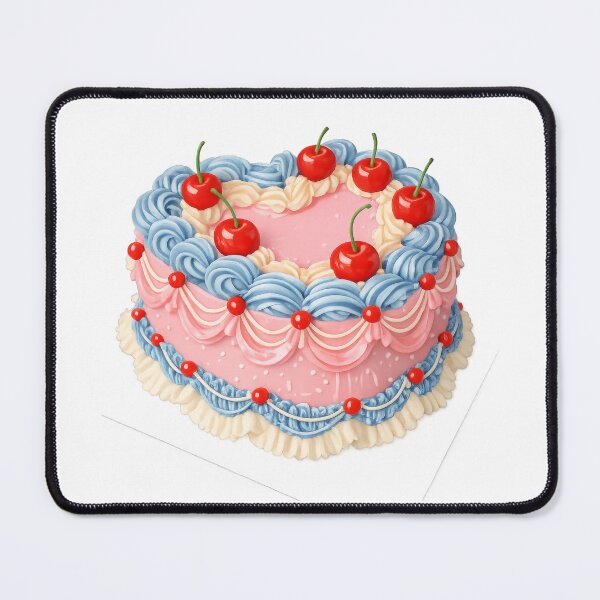 Item preview, Aesthetic Yummy Cherry Buttercream Cake designed and sold by scicilysimonee.