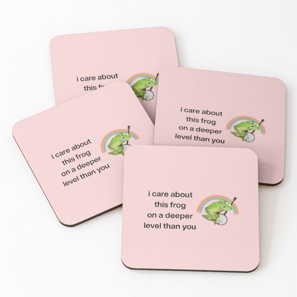 Item preview, i care about this frog on a deeper level than you designed and sold by extramediium.