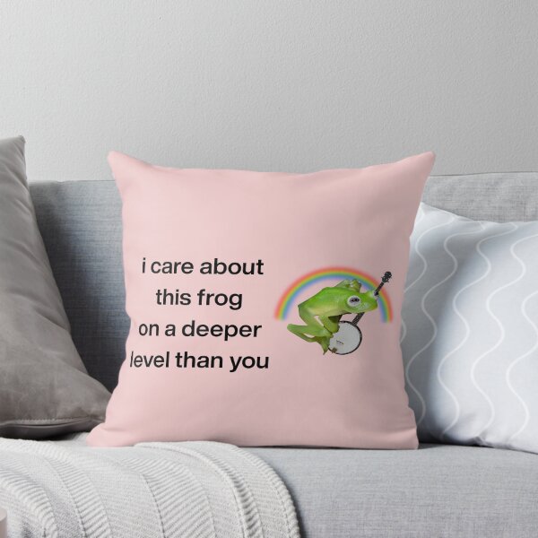 Item preview, i care about this frog on a deeper level than you designed and sold by extramediium.