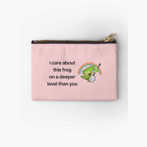 Item preview, i care about this frog on a deeper level than you designed and sold by extramediium.