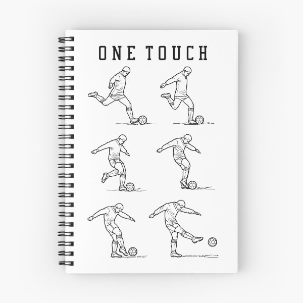 Item preview, Soccer Player One Touch Kick Striker Funny Football Diagram designed and sold by GrandeDuc.
