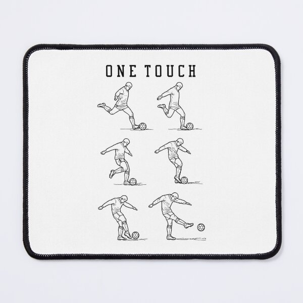 Item preview, Soccer Player One Touch Kick Striker Funny Football Diagram designed and sold by GrandeDuc.