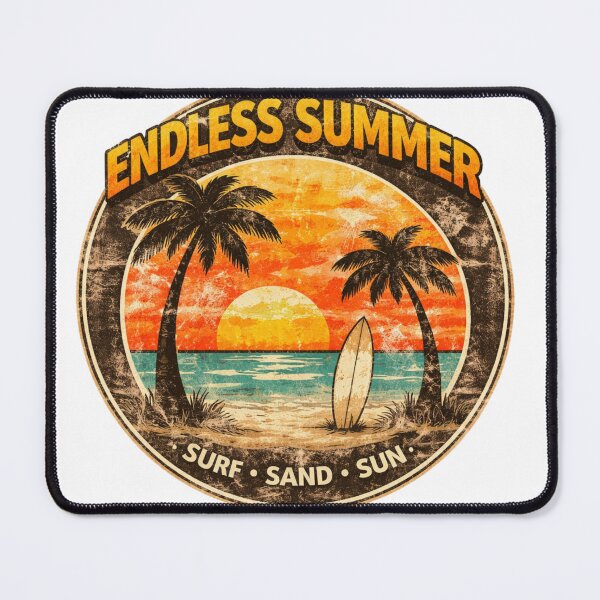 Item preview, Endless Summer Round designed and sold by CrazyGirlllc.
