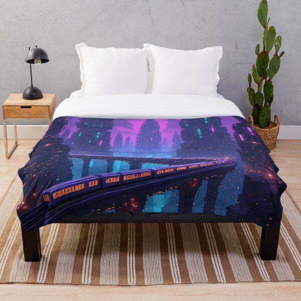Item preview, Neon Landscape Transit Cityscape | Neon Transit - Specimen GEO-S503 designed and sold by Aethereal Labs.