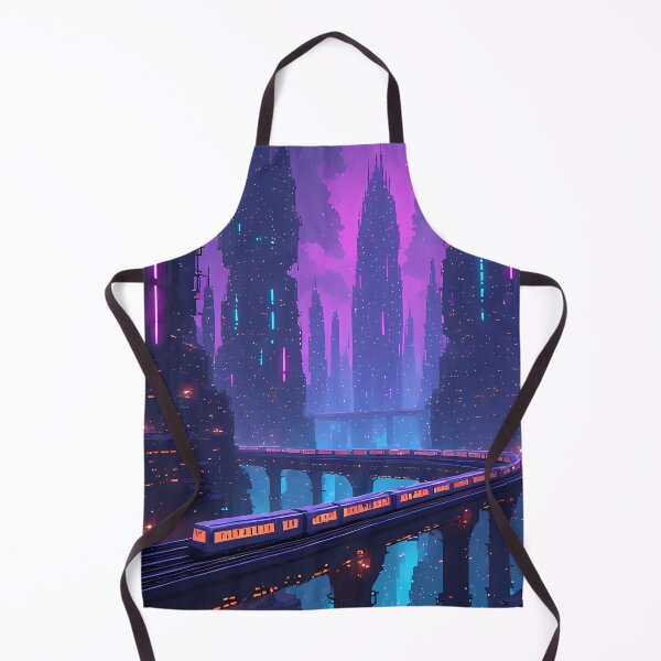 Item preview, Neon Landscape Transit Cityscape | Neon Transit - Specimen GEO-S503 designed and sold by Aethereal Labs.