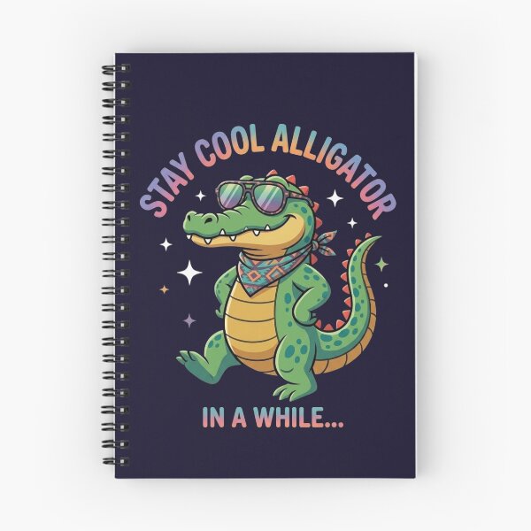 Item preview, Stay Cool Alligator – Funny Design designed and sold by Dogandesighn.