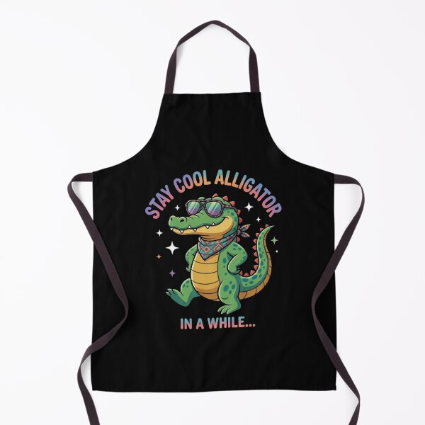 Item preview, Stay Cool Alligator – Funny Design designed and sold by Dogandesighn.