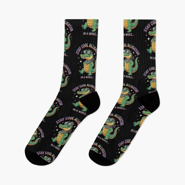 Item preview, Stay Cool Alligator – Funny Design designed and sold by Dogandesighn.