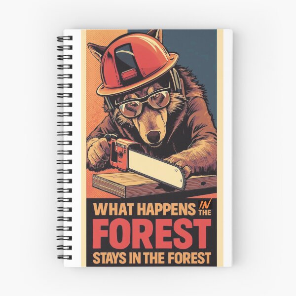 Item preview, Wolf carpenter designed and sold by HARDWORK_FUNNYSHOP.