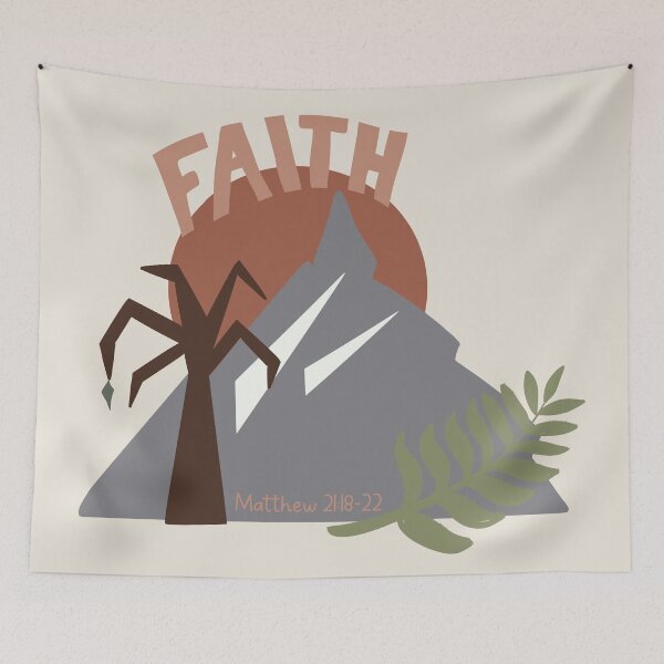 Item preview, Faith Holy Week - Matthew 21:18-22 - Easter Boho style designed and sold by Willow & Grace Designs.