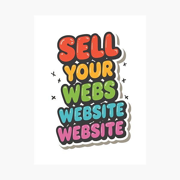 Item preview, Sell Your Website designed and sold by ZERO9968.