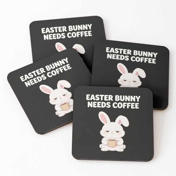 Artikelvorschau, Osterhase braucht Kaffee – Lustiges T-Shirt | Niedliches Geschenk für Kaffeeliebhaber mit Hasenmotiv | Osterhumorvolles Frühlingshasen-Design entworfen und verkauft von Noctavia07.