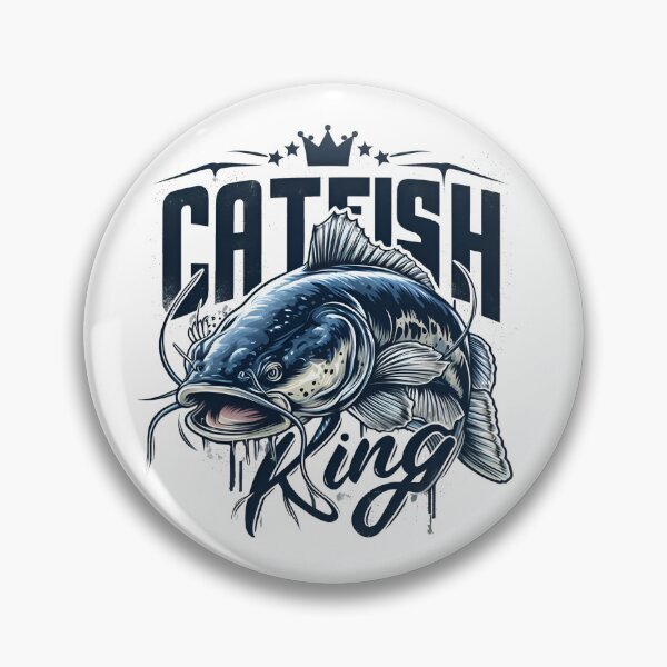 Item preview, Catfish King – Wels Angler Fishing Design designed and sold by WildBoysShop.