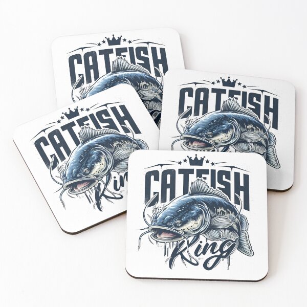 Item preview, Catfish King – Wels Angler Fishing Design designed and sold by WildBoysShop.