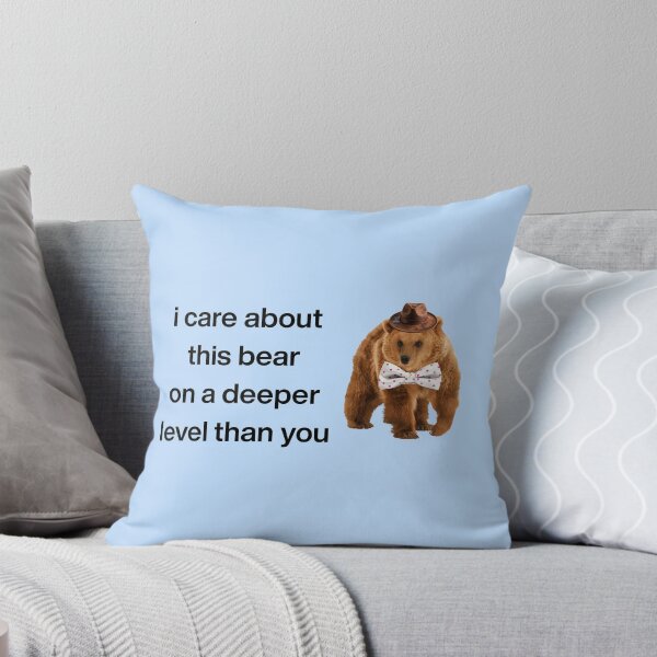 Item preview,  i care about this bear on a deeper level than you designed and sold by extramediium.