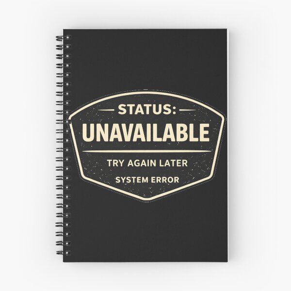 Item preview, Status Unavailable System Error Shirt Vintage Tech Humor Graphic Tee designed and sold by GhostDawgs.