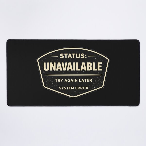 Item preview, Status Unavailable System Error Shirt Vintage Tech Humor Graphic Tee designed and sold by GhostDawgs.