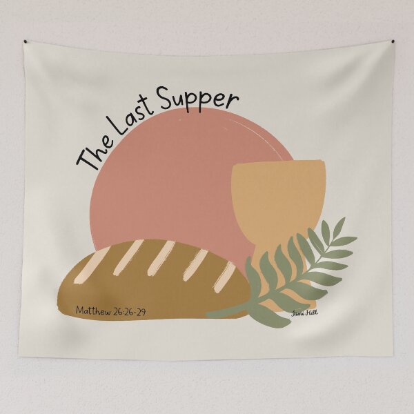 Item preview, The Last Supper - Easter - boho style designed and sold by Willow & Grace Designs.