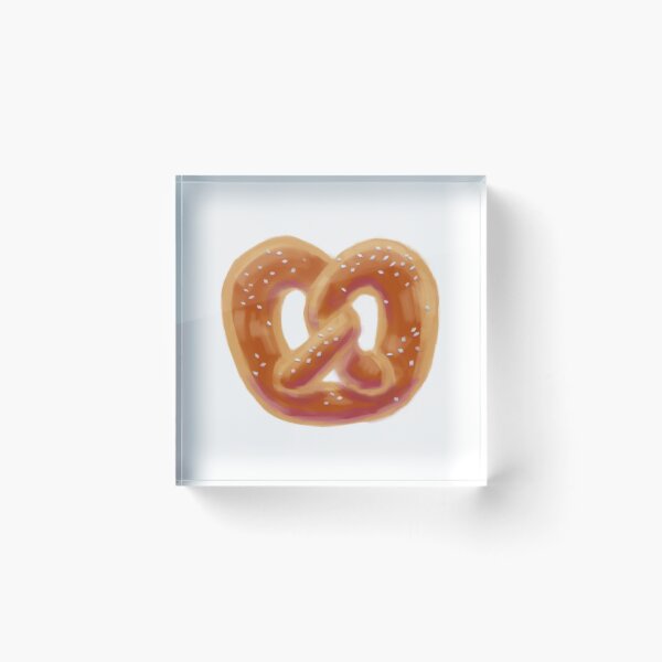 Item preview, Soft Pretzel Illustration – Cute Bakery Snack Drawing, Salted Pretzel Art, Food Lover Design designed and sold by SpannerDesigns.