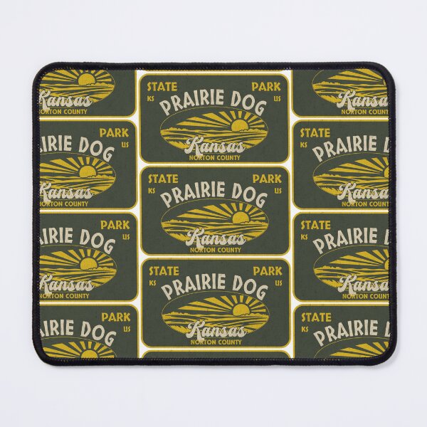 Item preview, Prairie Dog State Park, Norton County, Kansas, badge design designed and sold by Wanderful-roads.