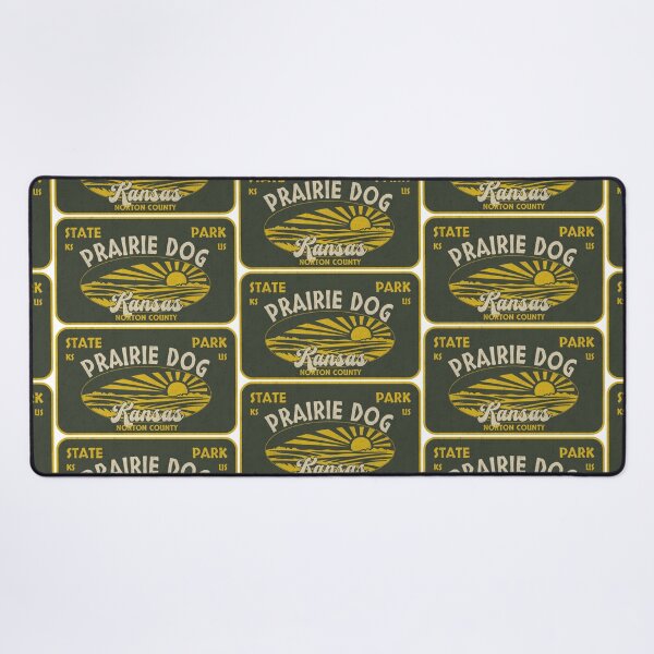 Item preview, Prairie Dog State Park, Norton County, Kansas, badge design designed and sold by Wanderful-roads.