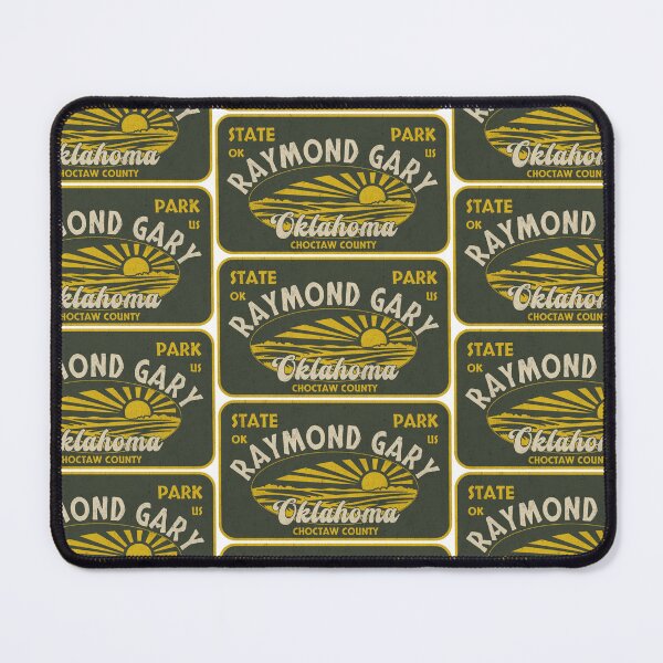 Item preview, Raymond Gary State Park, Choctaw County, Oklahoma, badge design designed and sold by Wanderful-roads.