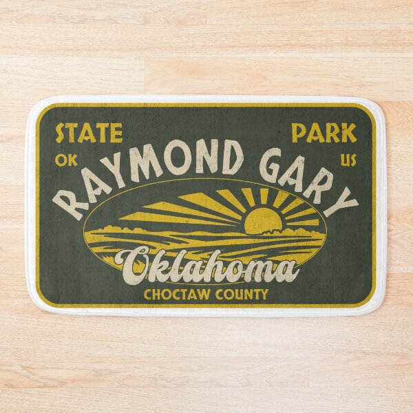 Item preview, Raymond Gary State Park, Choctaw County, Oklahoma, badge design designed and sold by Wanderful-roads.
