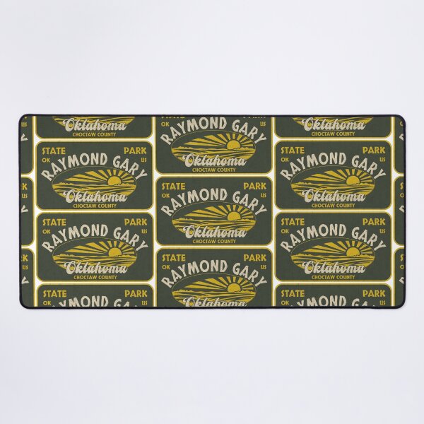 Item preview, Raymond Gary State Park, Choctaw County, Oklahoma, badge design designed and sold by Wanderful-roads.
