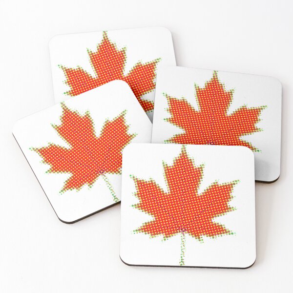 Item preview, Maple leaf art - Orange designed and sold by Tint & Tale.