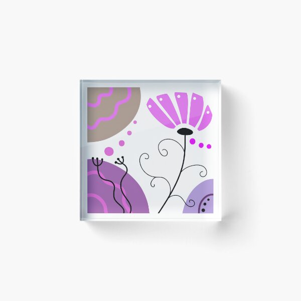 Item preview, Whimsical Purple Boho Minimalism designed and sold by Sartoris Art.