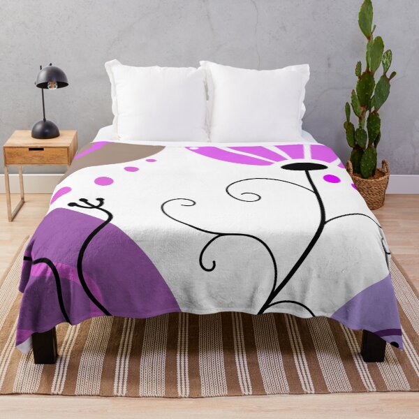 Item preview, Whimsical Purple Boho Minimalism designed and sold by Sartoris Art.