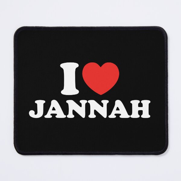 Item preview, I Love Jannah designed and sold by shitpostee.