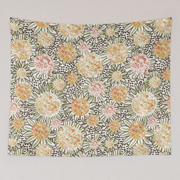 Item preview, Vibrant Sunflowers designed and sold by phatlizzardart.