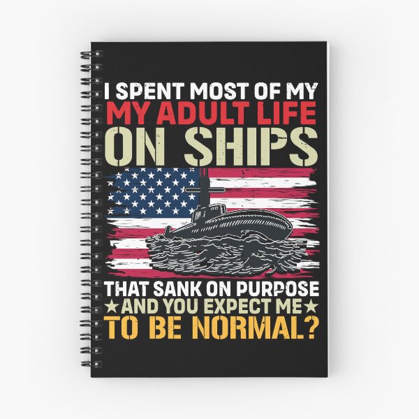 Item preview, Funny Submarine Veteran Quote designed and sold by KroghDs.