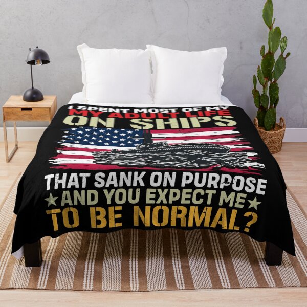 Item preview, Funny Submarine Veteran Quote designed and sold by KroghDs.