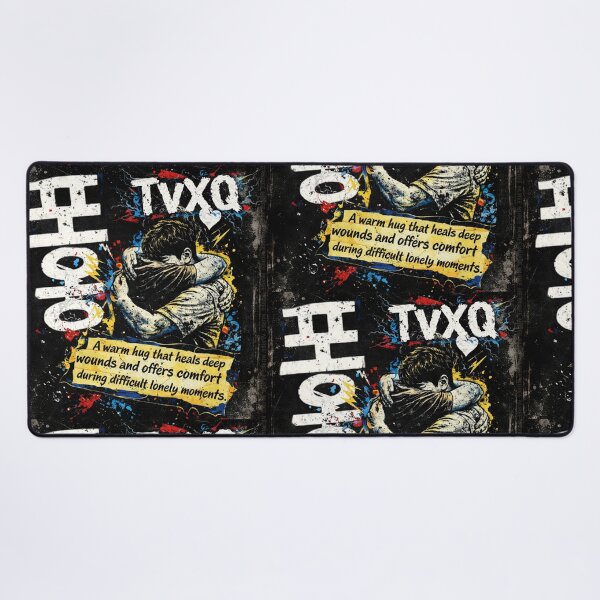 Item preview, Warm hug heals Kpop grunge emotional comfort fanart designed and sold by CaroKPOP.